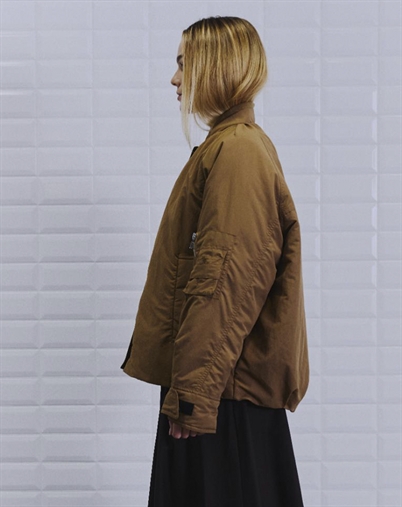 Withblack - WBLGrappy Bomberjakke - Dark Camel